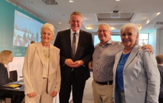 vlnr Christa Neunkirchen, Gordon Schnieder, Harald Trinkaus, Ingeborg Bernards